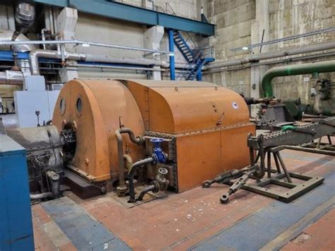 1970 VEB EKM Steam Turbine in Berlin, Germany