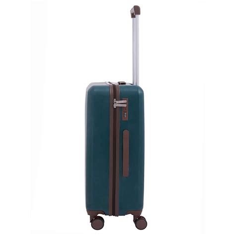 Buy Baomi Unisex Green Edge Range Hard Luggage Bag Online