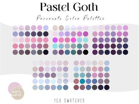 Pastel Goth Color Palette at Lucy Haire blog