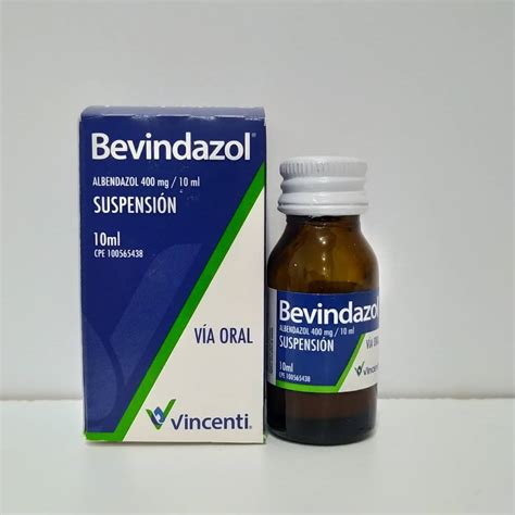 MEDICINA :: BEVINDAZOL SUSPENSION 400 MG/10 ML X 10 ML - Sihay.com