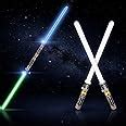 Buy Liberty Imports Laser Sword 2-In-1 Led Light Up Fx Double Bladed ...