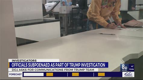Las Vegas-area election officials subpoenaed as part of DOJ’s Trump investigation – KLAS