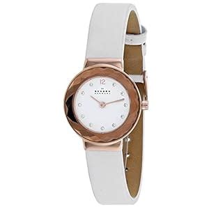 Skagen Leonora Analog White Dial Women's Watch-SKW2769 : Amazon.in: Fashion