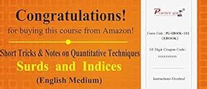 Practice Guru Short Tricks and Notes on Quantitative Techniques - Surds ...