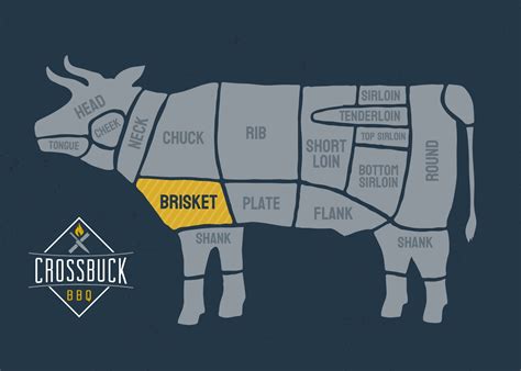 Where does the brisket come from on a cow? | Crossbuck BBQ