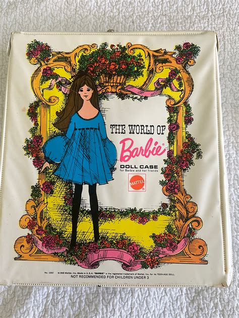 Vintage Barbie Doll Case and Barbie - Etsy