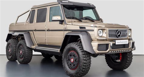 Mercedes-Benz G63 AMG 6×6 With Just 143 Miles Is A $1 Million Off ...