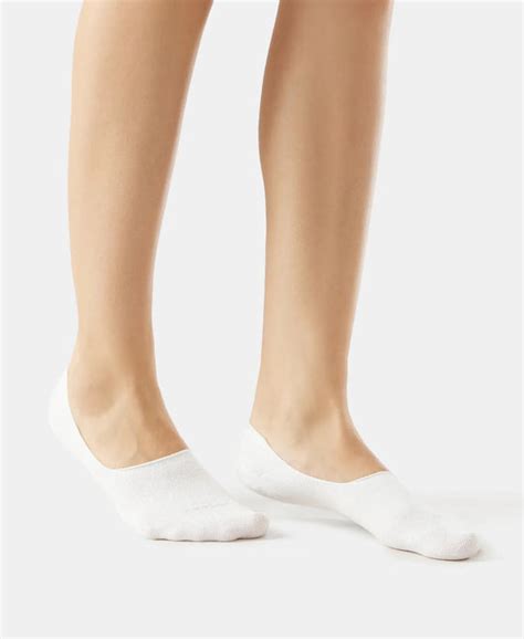 Buy Microfiber and Compact Cotton Stretch No Show Socks with StayFresh ...