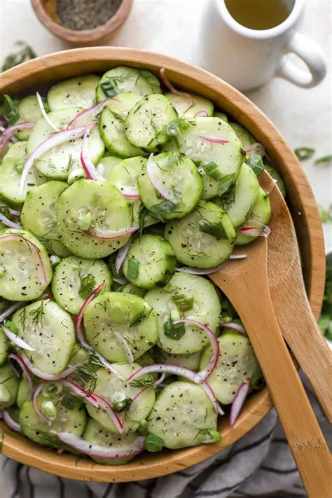 Easy Sweet Cucumber Salad Recipe - storytellingco
