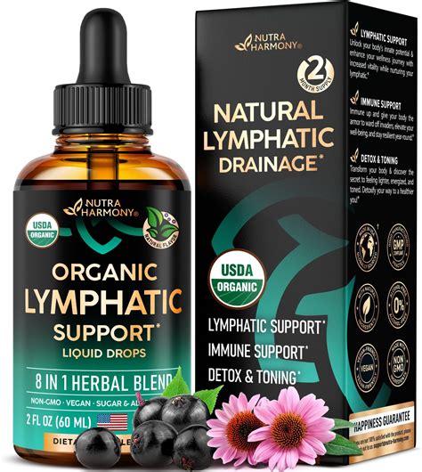 Amazon.com: Nature's Sunshine Lymphatic Drainage, 2 Fl. Oz | Lymphatic ...