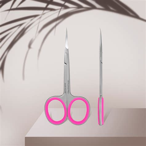 Professional cuticle scissors with hook SMART 41 TYPE 3 – STALEKS