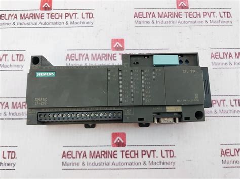 Siemens Simatic S7-200 6Es7 214-1Ac01-0Xb0 Cpu Compact Unit Dc 24V 21 ...
