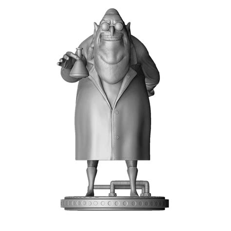 Doctor Nefario (Despicable Me) - 3D Model by naeem32