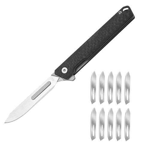 Scalpel Carbon Fiber EDC Folding Knife - Edcgearzone.com
