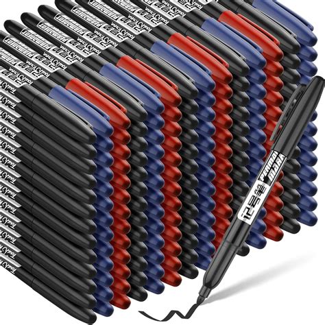 Buy Thenshop 240 Pack Permanent Markers Bulk Black Permanent Marker Set ...