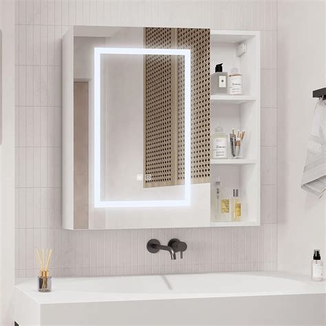 Best Illuminated Bathroom Mirror Cabinet at William Gainey blog