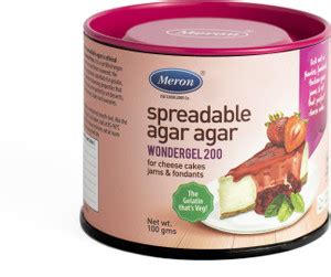 Meron Spreadable Agar Wonder 200 (100gms) Agar Agar Powder Price in ...