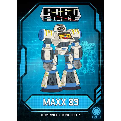 RoboForce - Maxx 89 Animated Character Magnet – The Nacelle Company