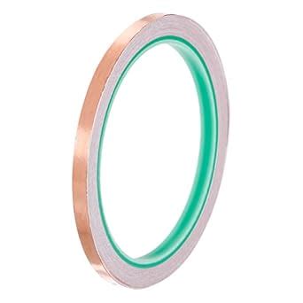 PATIKIL Copper Foil Tape 1/4" x 10M 0.05mm Thick Double Sided ...