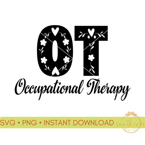 Occupational Therapy Svg | OT Svg | OT Cut File | Occupational ...