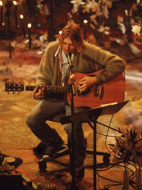 Kurt Cobain Mtv Unplugged Kurt Cobain's “Nirvana: MTV Unplugged”