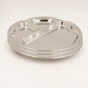 Buy Spillbox Stainless SteelTiffin Plate|Breakfast Plate|Lunch&Dinner ...