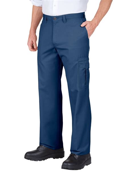 Dickies Occupational Workwear 2112372NV 34x30 Polyester/ Cotton Relaxed ...