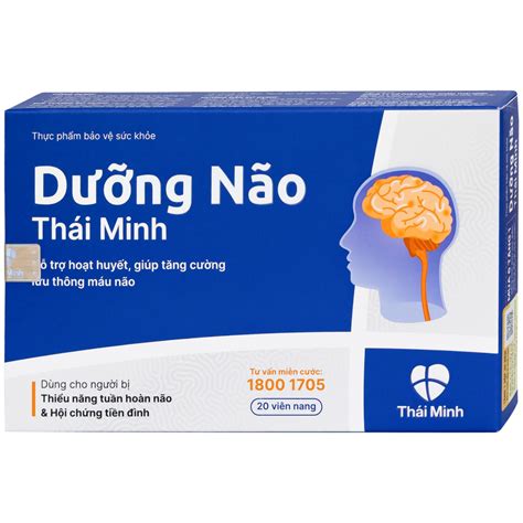 Thai Minh Brain Nourishing Pills support blood circulation, enhance ...