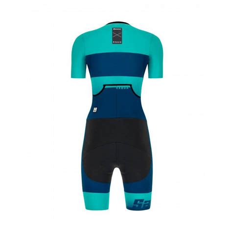 Santini Women's Ferox Trisuit (Short Sleeves) | Cycling Boutique