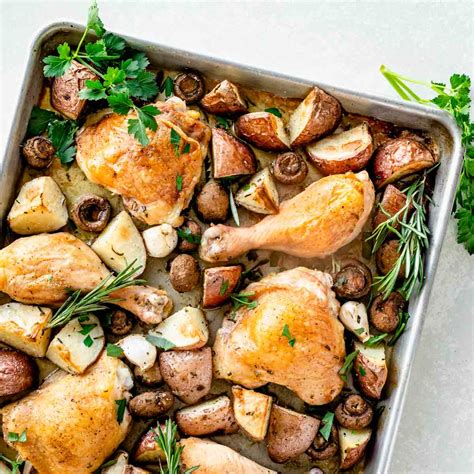 One Pan Roasted Chicken and Potatoes – Act One Art