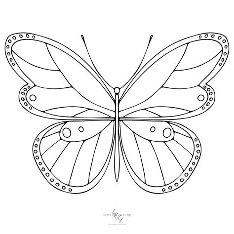 Very Hungry Caterpillar Butterfly Coloring