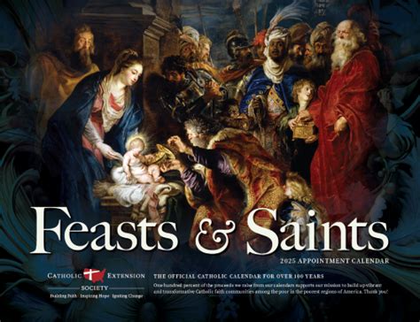 2025 Catholic Calendar - Catholic Extension Society