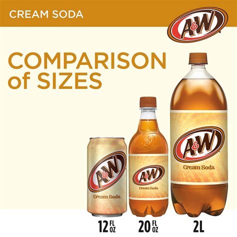 Snapklik.com : A&W Cream Soda, 12 Fl Oz