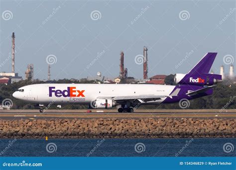 Federal Express FedEx McDonnell Douglas MD-11F Cargo Aircraft at Sydney ...