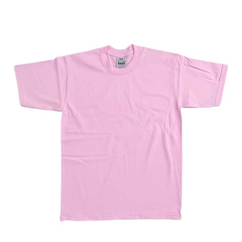 Pro Club Men's Heavyweight Short Sleeve T-Shirt - Pink
