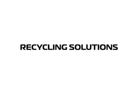 Recycling Solutions 2026