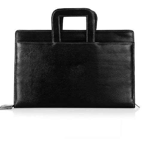 SIDDHATVA PU Leather File Folder, Interview Portfolio Professional ...