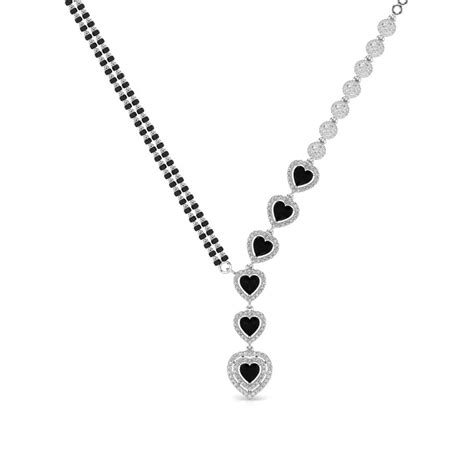 Buy Lab Grown Diamond Mangalsutra Style Necklace | Ivana Jewels