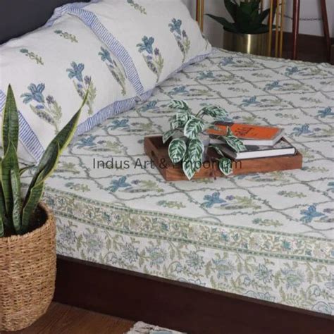 cotton block printed handloom bedcover - Manufacturer Of Hand Block ...
