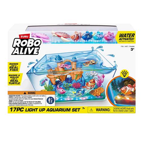 Zuru Robo Alive Light Up Aquarium Set - $6.97 at Costco