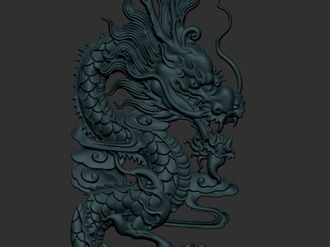 Two Dragons 3D Model - TurboSquid 2037954