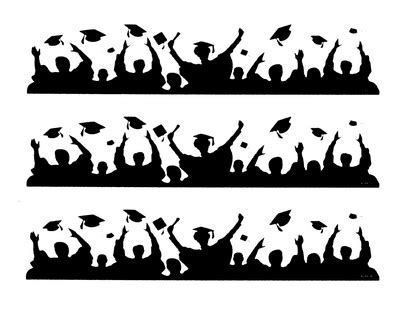 Edible Designer Prints Cake Border - Graduation India | Ubuy