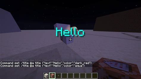 Image result for Minecraft Java Title Command