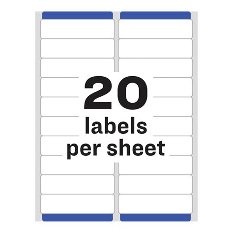Easy Peel® Address Labels with Sure Feed 5161 | Avery | Avery