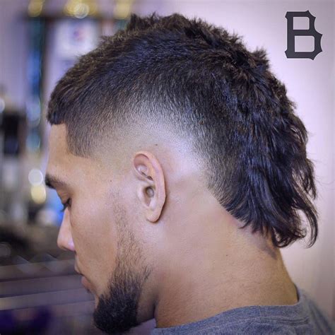 Skin Fade Mullet Short