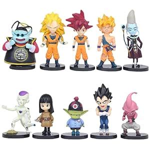 Buy Trunkin DBZ 10 pcsset Super Saiyan Son Goku Gohan King Kai Whis ...
