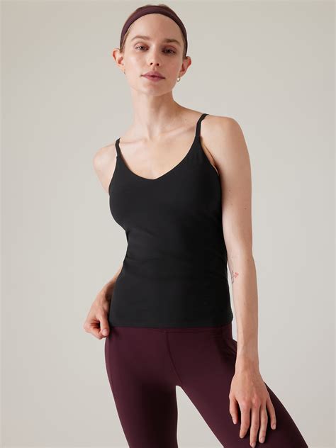 Elation V-Neck Built-In Bra Tank A-C | Athleta