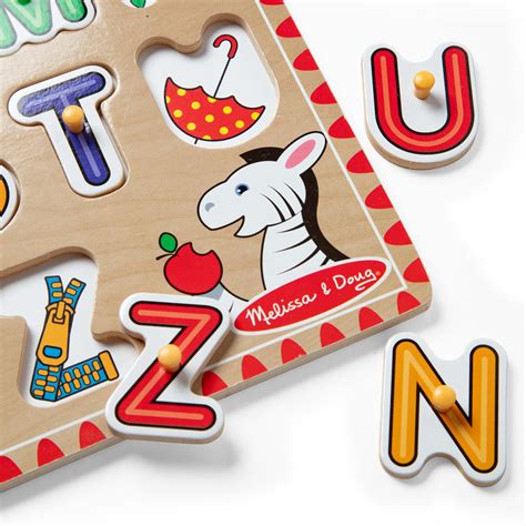 Animal Alphabet Puzzle Melissa And Doug Wooden Alphabet Puzzles