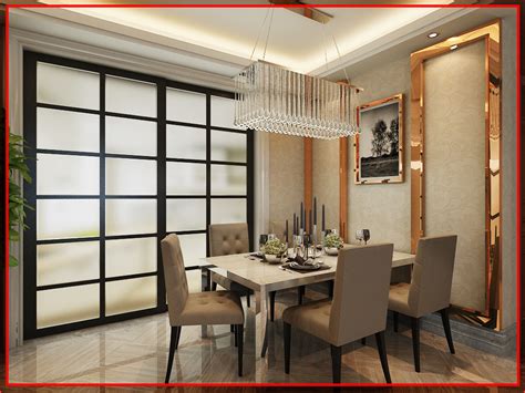 东胜紫御府-118平米现代风格-谷居家居装修设计效果图