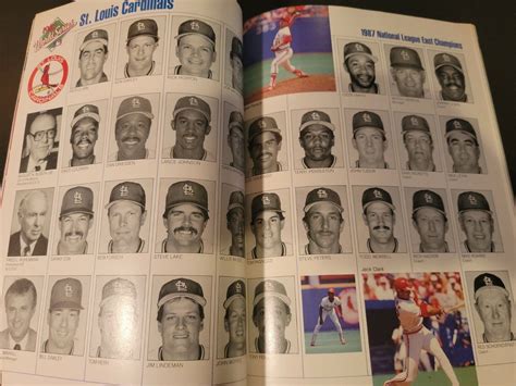 1987 World Series Program Minnesota Twins vs St. Louis Cardinals | eBay